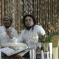 Pasangan Krisyanto-Hendra Pranova berencana maju dalam bursa Pilbup Pandeglang melalui jalur independen. (Liputan6.com/ Yandhi Deslatama)