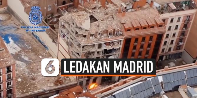 VIDEO: Bukan Bom, Ini Penyebab Ledakan di Madrid yang Tewaskan 4 Orang
