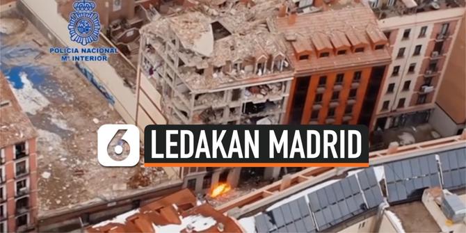 VIDEO: Bukan Bom, Ini Penyebab Ledakan di Madrid yang Tewaskan 4 Orang