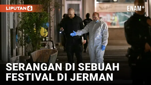 3 ORANG TEWAS DALAM SERANGAN DI SEBUAH FESTIVAL DI SOLINGEN, JERMAN BARAT