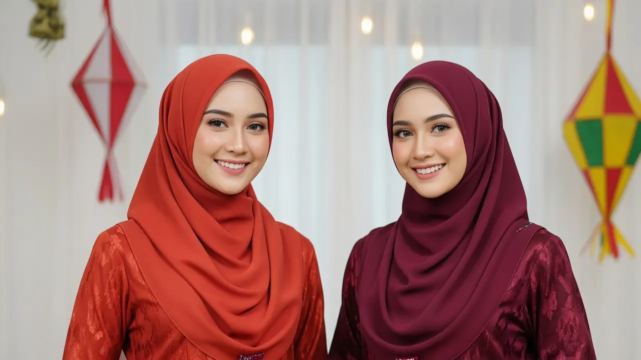 Trend Warna Hijab (Gemini AI)