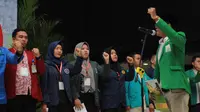 Mahasiswa dari ratusan perguruan tinggi di Indonesia menyerukan sumpah dan tekad kebangsaan di Yogyakarta untuk menjaga keutuhan NKRI (Liputan6.com/ Switzy Sabandar)