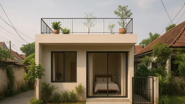 Model Rumah Minimalis Modern di Kota