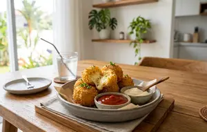 Resep Cheesy Mashed Potato Balls, Camilan Renyah dengan Keju Lumer di Dalam