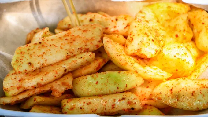 resep rujak jambu kristal