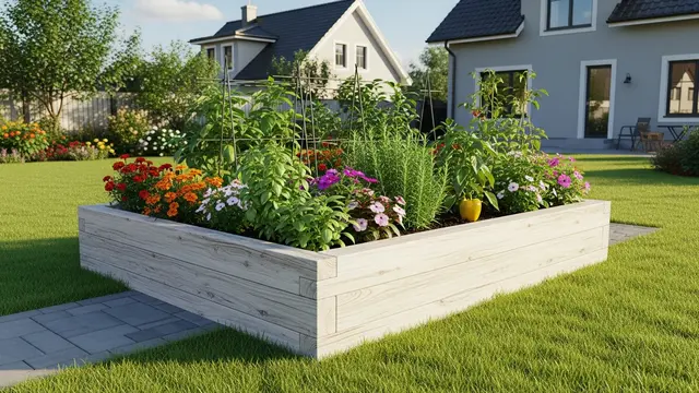 Raised Bed di Halaman Rumah