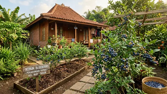 Cara Tanam Blueberry di Pekarangan Rumah Indonesia