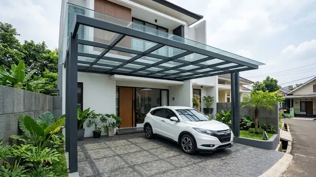 Model Kanopi Carport Sederhana Tapi Elegan