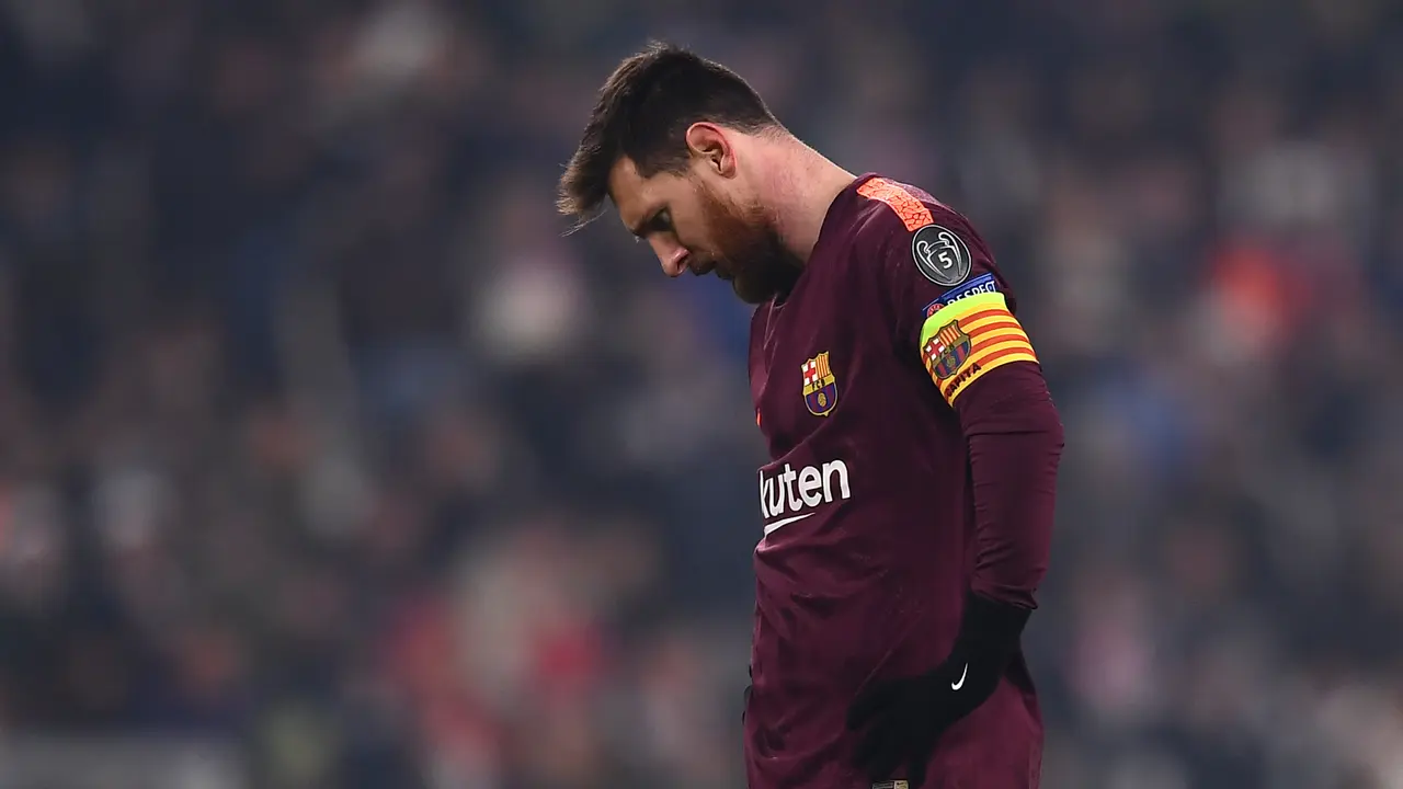 Pemain Barcelona, Lionel Messi di Liga Champions