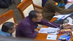 Anggota Komisi III DPR Wenny Warouw sempat meluapkan kekesalannya pada Saut Situmorang yang dianggap tak menjawab pertanyaan dewan.