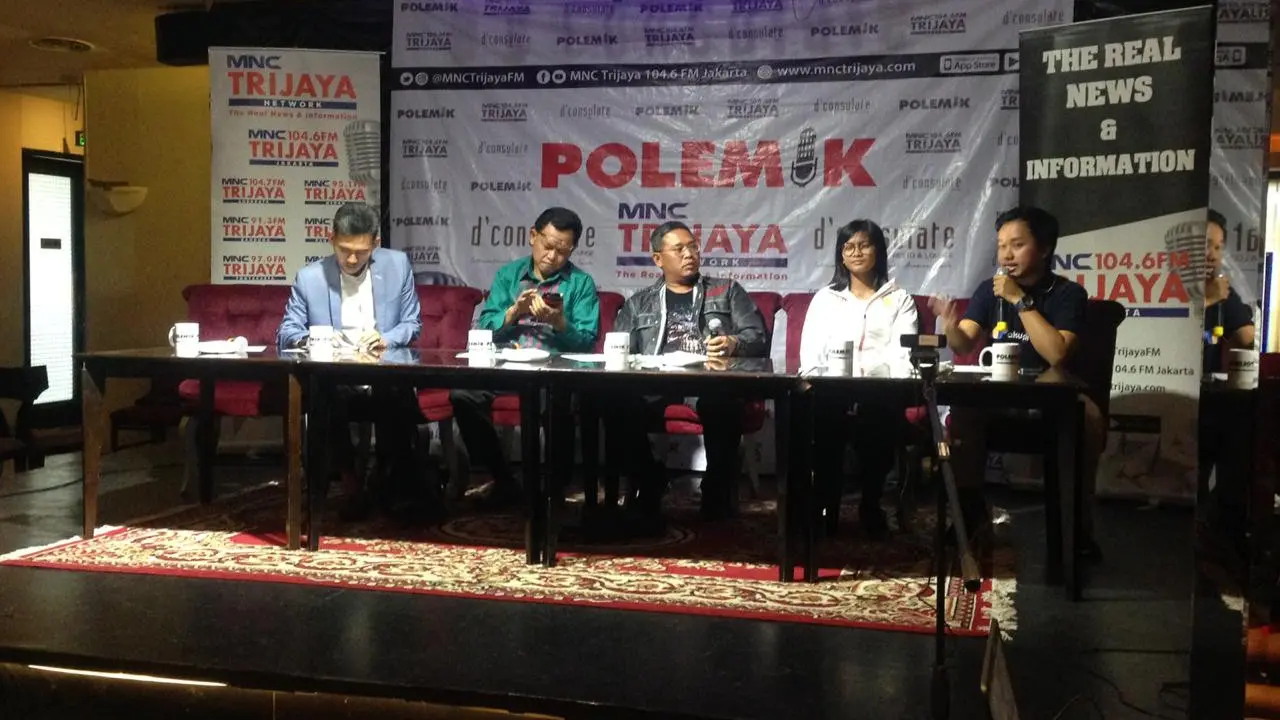 Diskusi tentang Enzo, Pemuda dan Kemerdekaan di kawasan Jakarta Pusat, Sabtu (10/8/2019). (Merdeka.com/Muhammad Genantan Saputra)