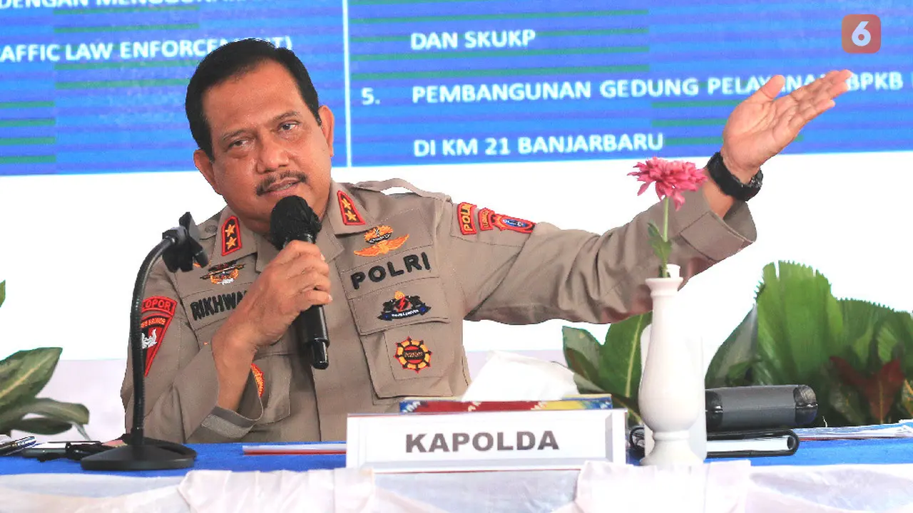 Kapolda Kalsel Irjen Pol Rikwanto