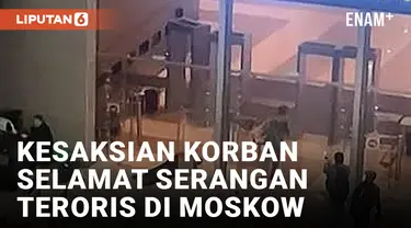 Korban Selamat Ceritakan Berapa Mengerikan saat Serangan Gedung Konser di Oblast Moskow Terjadi