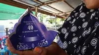 Bako hati, bingkisan yang dibagikan saat doa arwah kematian hari ke 40 di Gorontalo (Arfandi/Liputan6.com)