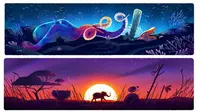 Intip Indahnya Bumi di Google Doodle Hari Ini