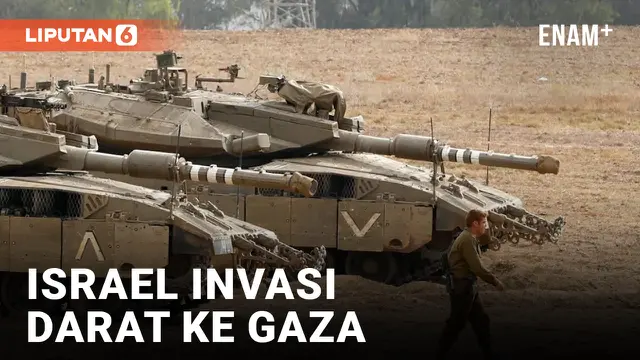 Israel akan Invasi Darat ke Gaza, Benjamin Netanyahu: Kita akan Menang dengan Sekuat Tenaga!