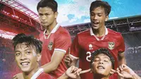 Timnas Indonesia U-20 - Hokky Caraka dan Rabbani Tasnim (Bola.com/Decika Fatmawaty)