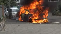 Mobil listrik Volkswagen ID.3 terbakar pasca pengisian baterai