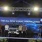 PT Toyota Motor Manufacturing Indonesia (TMMIN) resmi memulai produksi lokal untuk mobil hybridnya, all new Toyota Kijang Innova Zenix, Senin (21/11/2022). (Liputan6.com/Arief Aszhari)