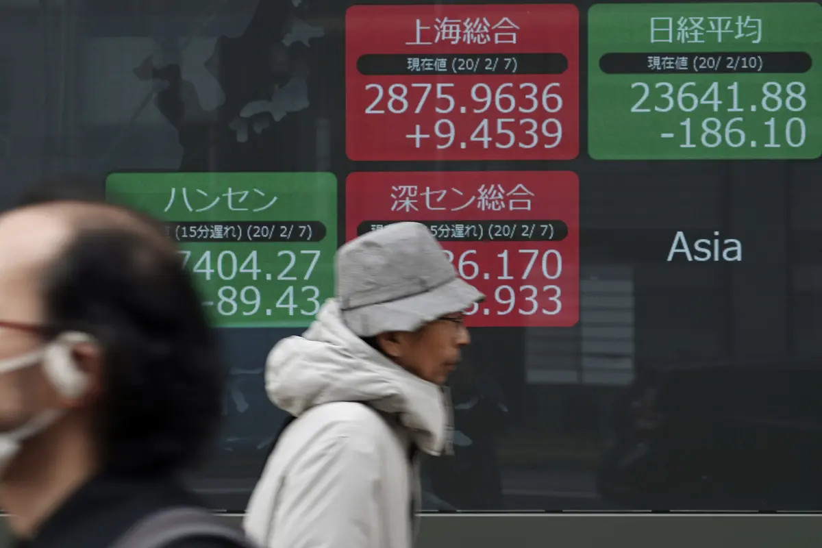Pasar Saham di Asia Turun Imbas Wabah Virus Corona