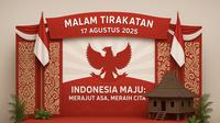 Ide Dekorasi Panggung untuk Malam Tirakatan 17 Agustus 2025 (AI)