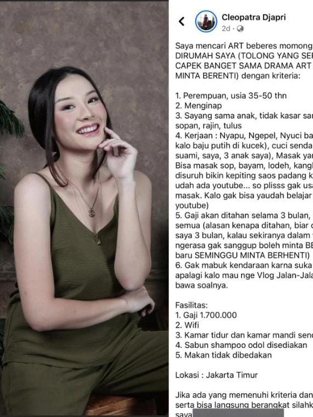 Cleopatra Djapri cari ART