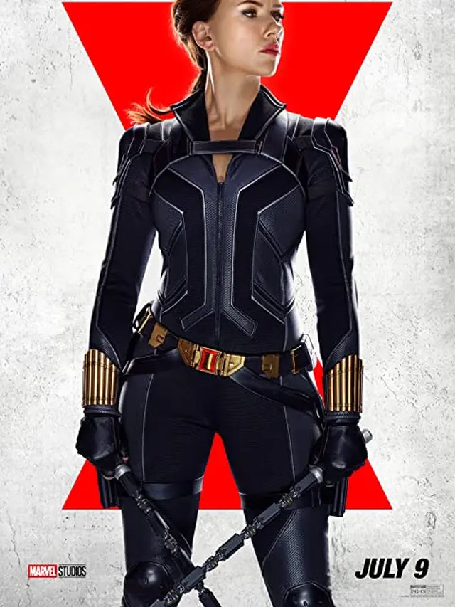 Poster film Black Widow. (Foto: Dok. Marvel Studios/ Walt Disney Pictures/ IMDb)