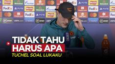 Berita video Liga Inggris kali ini soal Pelatih Chelsea, Thomas Tuchel, mengungkapkan dirinya tidak tahu harus berbuat apa dengan strikernya yang dianggap belum tajam, Romelu Lukaku.