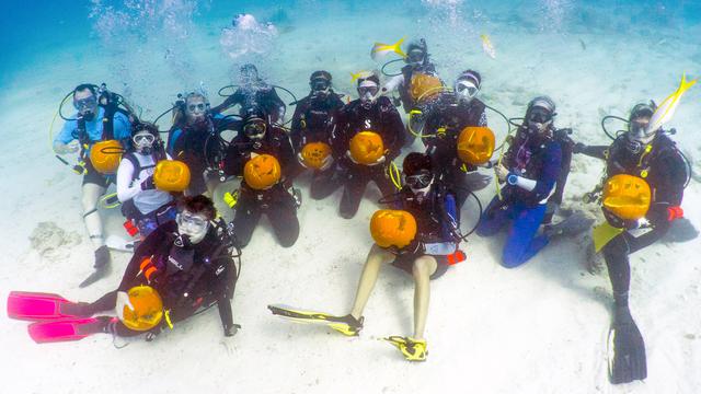 Kontes Mengukir Labu di Laut