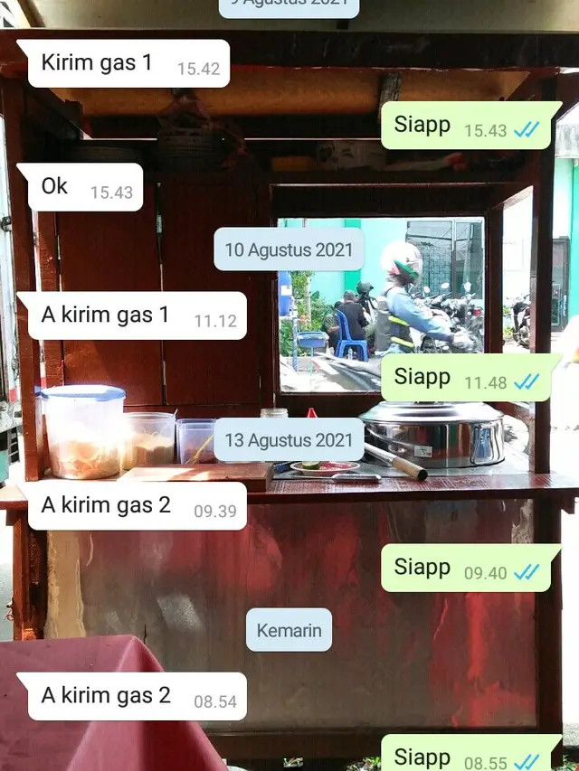 6 Chat Pesan Galon ala Anak Kos Ini Bikin Senyum, Simpel Tanpa Ribet