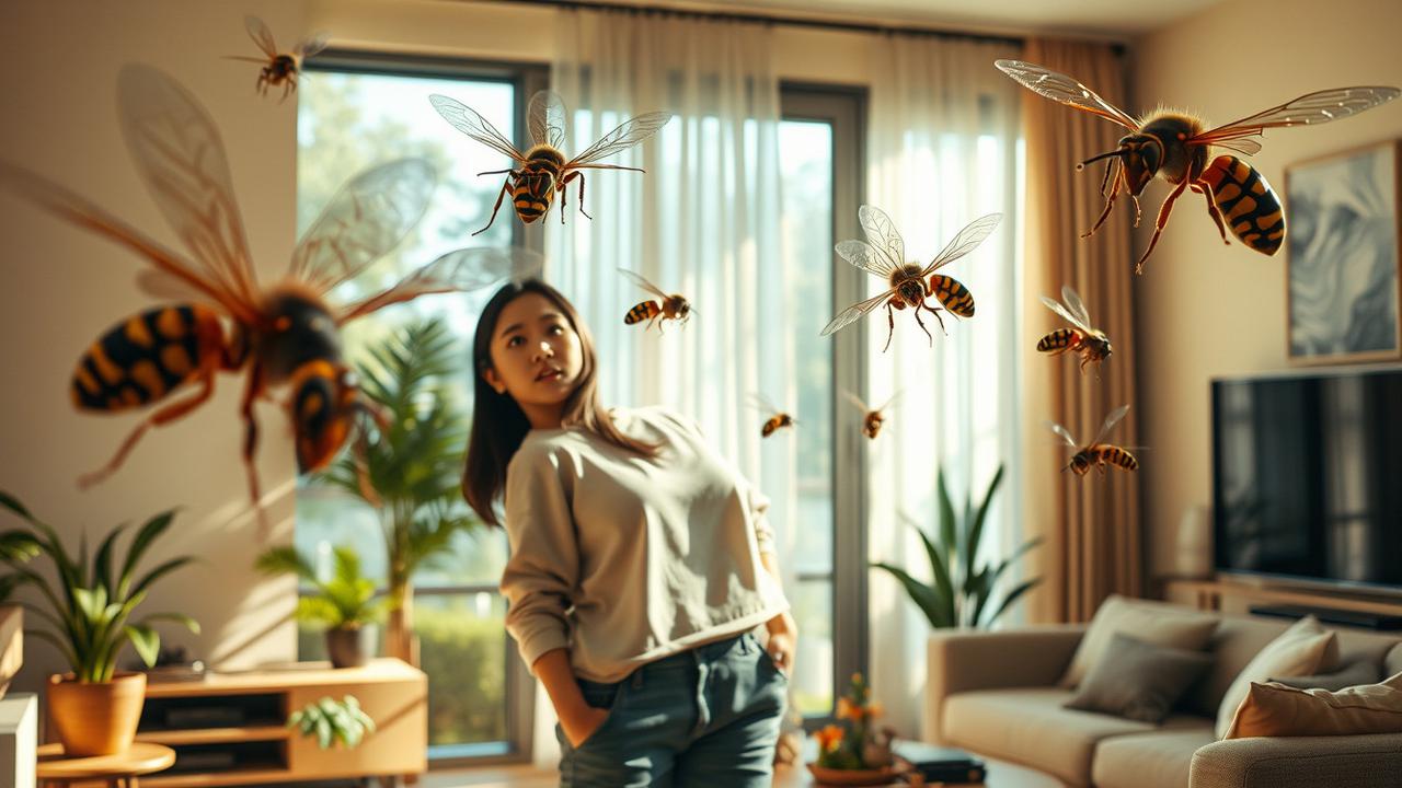 mimpi tawon masuk rumah