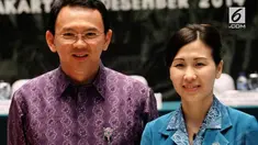 linimasa dibanjiri dengan kicauan warganet yang memberi ucapan selamat atas ulang tahun pernikahan Ahok dan Vero.