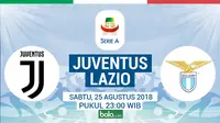 Serie A 2018-2019 Juventus Vs Lazio (Bola.com/Adreanus Titus)