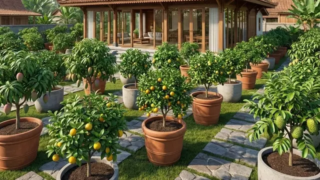 Model Rumah Kecil dengan Halaman Luas untuk Berkebun