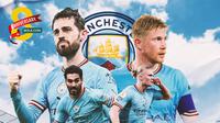 Manchester City - Haaland, De Bruyne, Gundogan, Bernardo Silva (Bola.com/Decika Fatmawaty)
