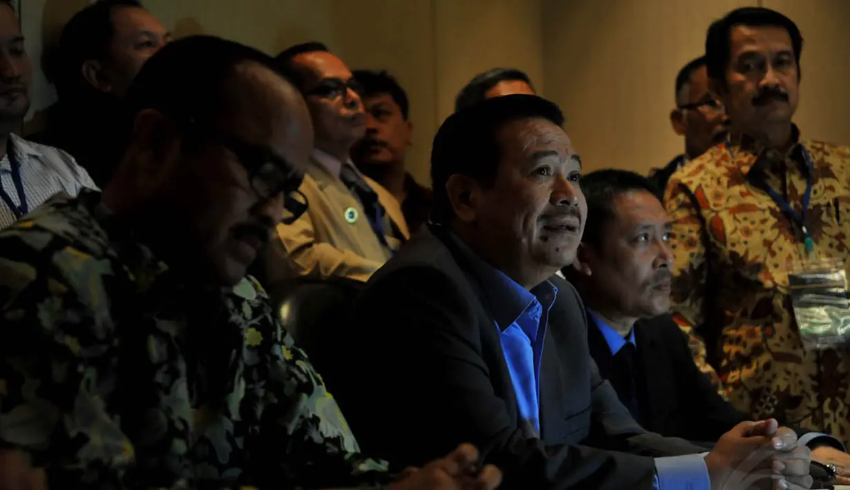 Dalam kesempatan tersebut mereka berencana akan mengerahkan 5.000 advokat dalam aksi damai di Bundaran HI dan DPR pada Kamis (11/9), Jakarta, Kamis (10/9/14). (Liputan6.com/Johan Tallo)