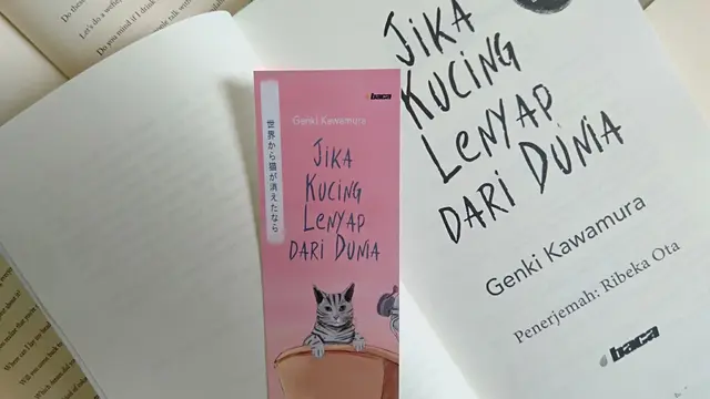 Jika Kucing Lenyap dari Dunia novel