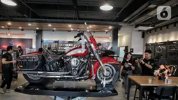 Di tahun 2025, perkembangan pasar motor besar di Indonesia diprediksi akan berkembang. (Liputan6.com/Angga Yuniar)