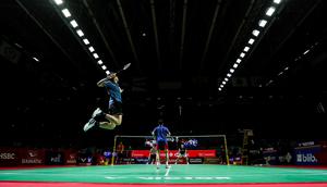 Indonesia Masters 2026 kembali. Turnamen BWF Super 500 tersebut akan dimulai dari hari Senin (20/01) hingga Minggu (25/01/2026) di Istora Senayan, Jakarta. (Bola.com/Bagaskara Lazuardi)