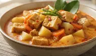 resep bumbu sambal goreng tahu kuah santan (AI generated)