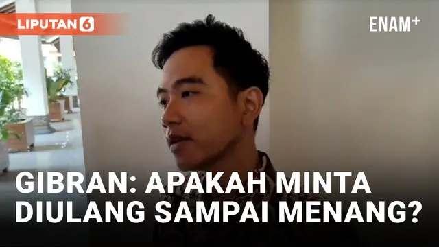 Gibran Respons Permintaan Pemilu Diulang Tanpa Dirinya