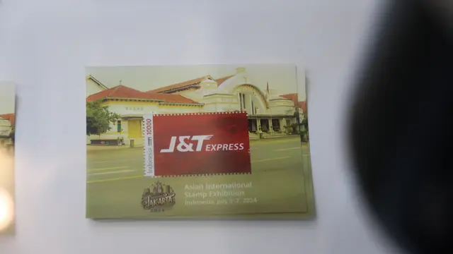 Prangko eksklusif J&T Express