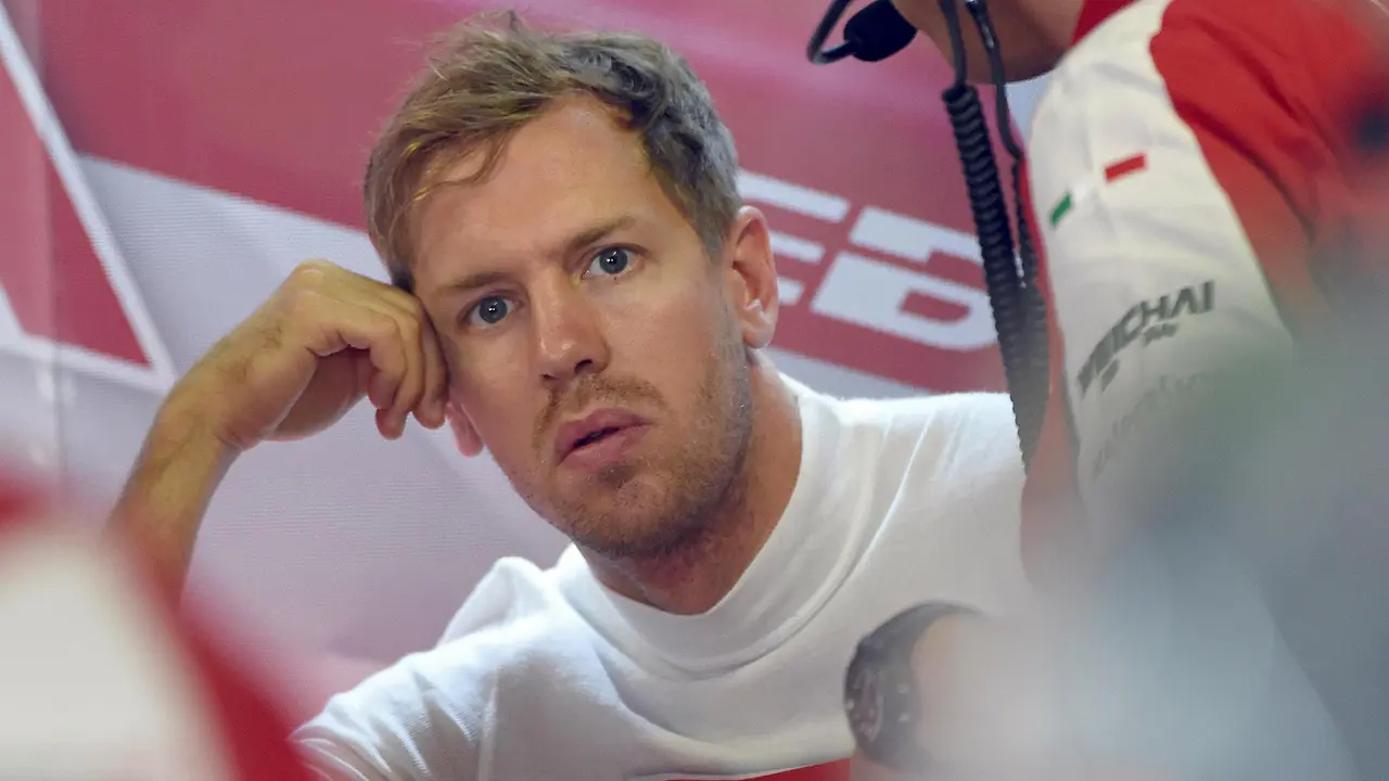 Sebastian Vettel (EPA/Daniel Dal Zennaro)