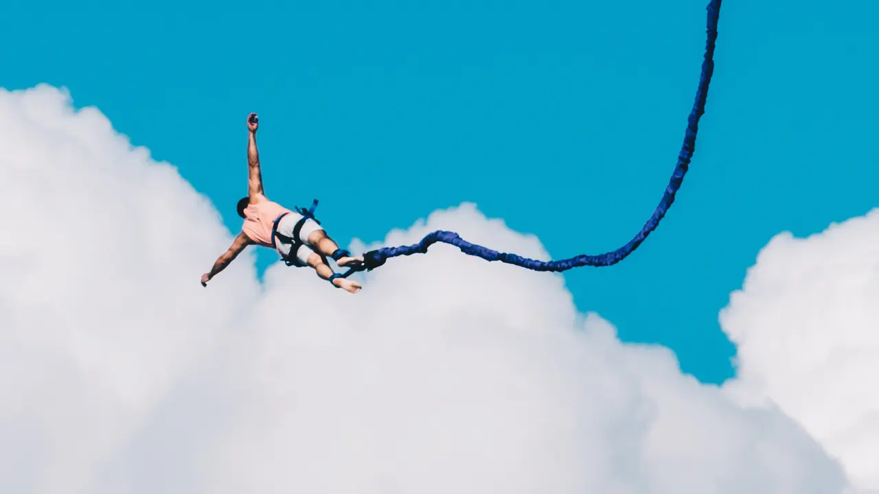 Ilustrasi Bungee Jumping