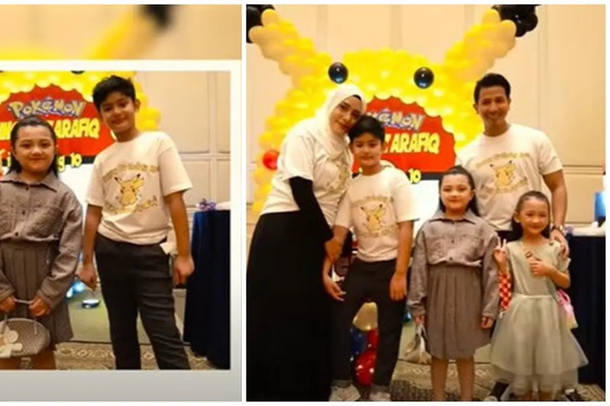6 Potret Pertemuan King Faaz dan Arsy Hermansyah, Langsung Akrab Bikin Gemas