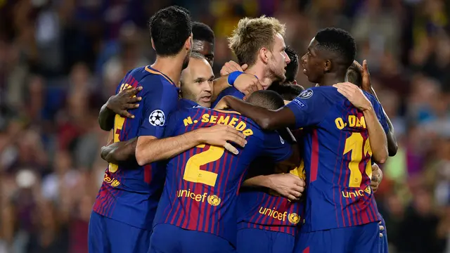 Dua Gol Lionel Messi Antar Barcelona Bungkam Juventus