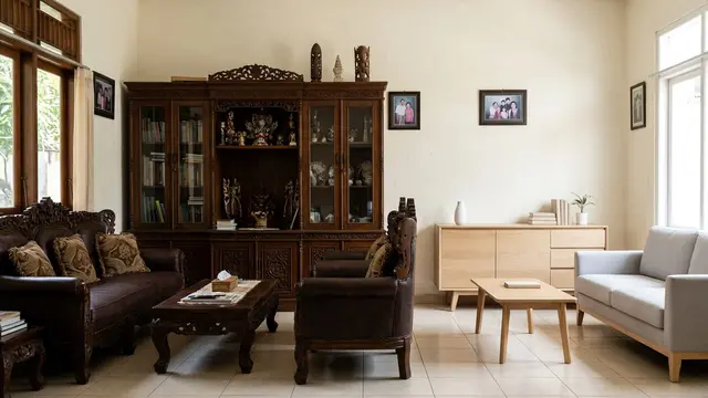 Penyebab Rumah Terlihat Penuh Meski Jumlah Perabot Tidak Banyak