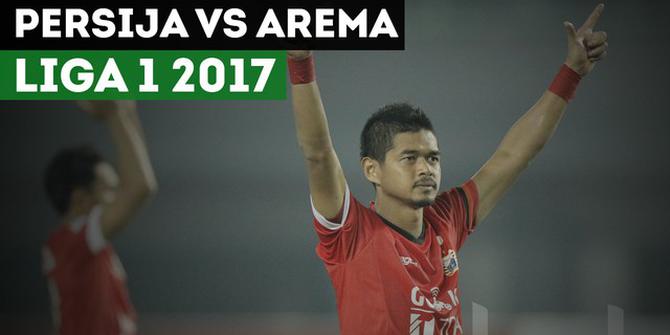 VIDEO: Dua Gol Ajaib Persija Jakarta Saat Taklukkan Arema FC