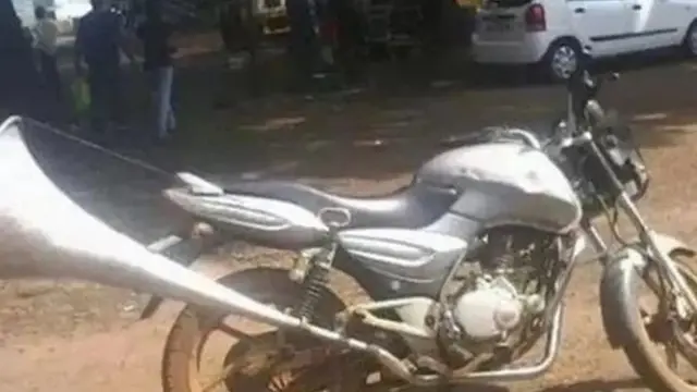 6 Modifikasi Knalpot Motor dengan Bentuk Nyeleneh, Enggak Habis Pikir