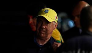 Tim Nasional Brasil memasuki era baru. Secara resmi, Carlo Ancelotti diperkenalkan sebagai pelatih baru tim nasional Brasil pada Senin 26 Mei 2025. (AP Photo/Bruna Prado)